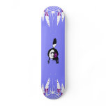 Purple War Paint Skateboard
