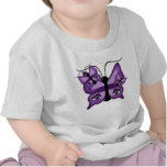 Purple Watcher Butterflies t-shirts