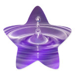 Purple Water Drop