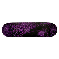 purple webbie skate board