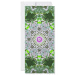 Purple Wildflower Kaleidoscope Art 8 rack cards