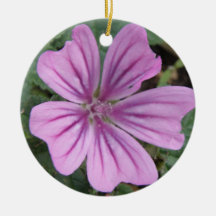 Purple Wildflower Ornaments