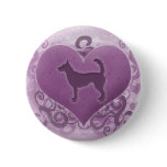 Purple Wire Portuguese Podengo Valentine