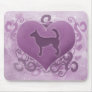 Purple Wire Portuguese Podengo Valentine