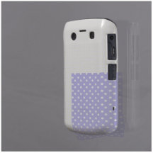 Purple With White Polka Dot Case-Mate Case Blackberry Bold Cover