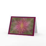 Purple & Yellow Flower, Thank You cards