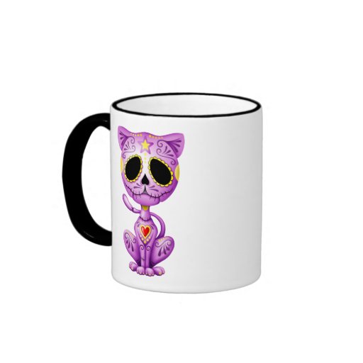 Purple Zombie Sugar Kitten Mugs