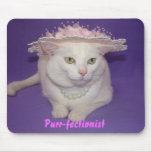 Purr-fectionist mousepads
