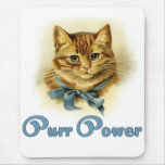 Purr Power mousepads
