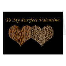 Purrfect Valentine Card