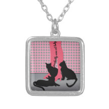 Purrfectly Sane Cat Lady Custom Necklace
