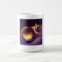 Purrple Cat Coffee Mug