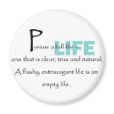 Pursue a Full Life magnets