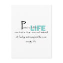 Pursue a Full Life postcards