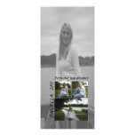 Pursuing my dreams graduation photo card custom invite