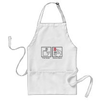 Push Button, Receive Bacon - Bacon Dispenser Apron