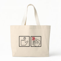 Push Button, Receive Bacon - Bacon Dispenser Canvas Bags