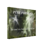 Push Forward canvas prints