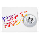Push It Hard - Arcade Button Video Game Gamer cards