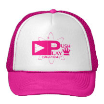 Push Play Athletic Wear Volleyball Mesh Hat