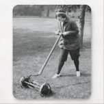 Push Reel Mower, 1910s Mousepad