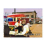 Pushcart on the Boardwalk Post Card