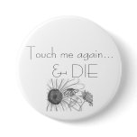 Pushin' Daisies Pinback Buttons