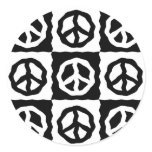 PUSHING PEACE STICKERS