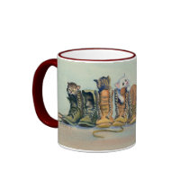 PUSS in BOOTS by SHARON SHARPE Mug