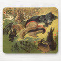 Puss in Boots Fairy Tale by Carl Offterdinger mousepads