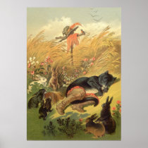 Puss in Boots Fairy Tale by Carl Offterdinger Posters