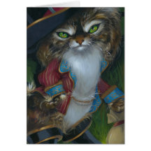 "Puss in Boots" Greeting Card
