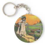 Pussy-cat, pussy-cat, Where have you been? keychains