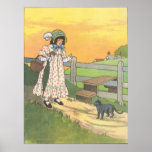 Pussy-cat, pussy-cat, Where have you been? Print