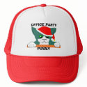 PUSSY, OFFICE PARTY hats