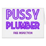 Pussy Plumber cards