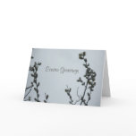 Pussy Willow Easter Card