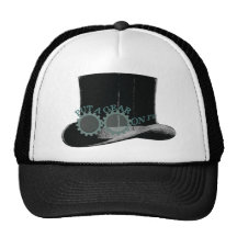 put a gear on it - steampunk mesh hats