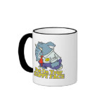 put on your happy face facade elephant mugs