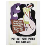 Put Out Your Paper For Salvage Flyer Design