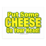 Put Some CHEESE On Your Head! Postcard