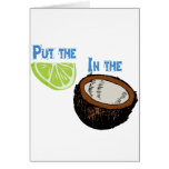 Put the lime in the Coconut! cards