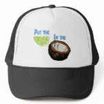 Put the lime in the Coconut! hats