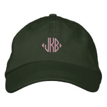 Put Your Monogram on a Cap Embroidered Baseball Cap