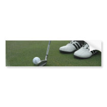 Putter Bumper Sticker