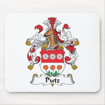 Putz Family Crest Mouse Mat