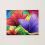Puzzle Colourful Butterflies Painting Art
