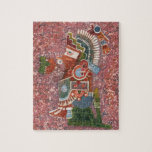 Puzzle Maya indian with beer cup!