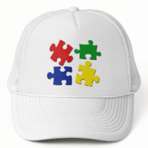 Puzzle Pieces Hat