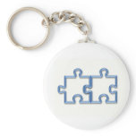 Puzzle Pieces Keychain